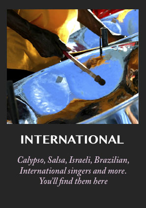 Hire an international band or singers to add music from your favorite part of the world. Dance and enjoy at your party, wedding or celebration.