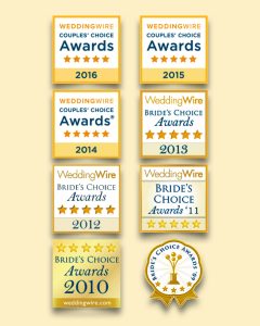 Wedding Wire Awards all vert
